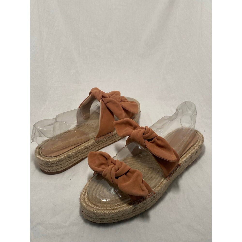 Anthropologie Loeffler Randall Womens Espadrille Sandals Size 7.5 EU 38